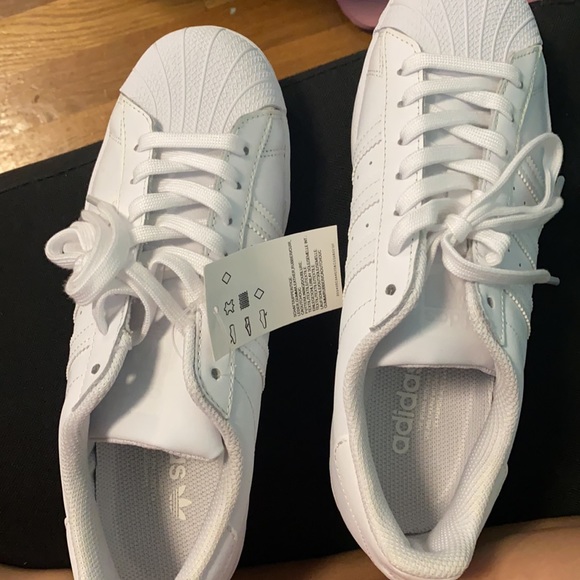 adidas Shoes | All White Classic Adidas | Poshmark